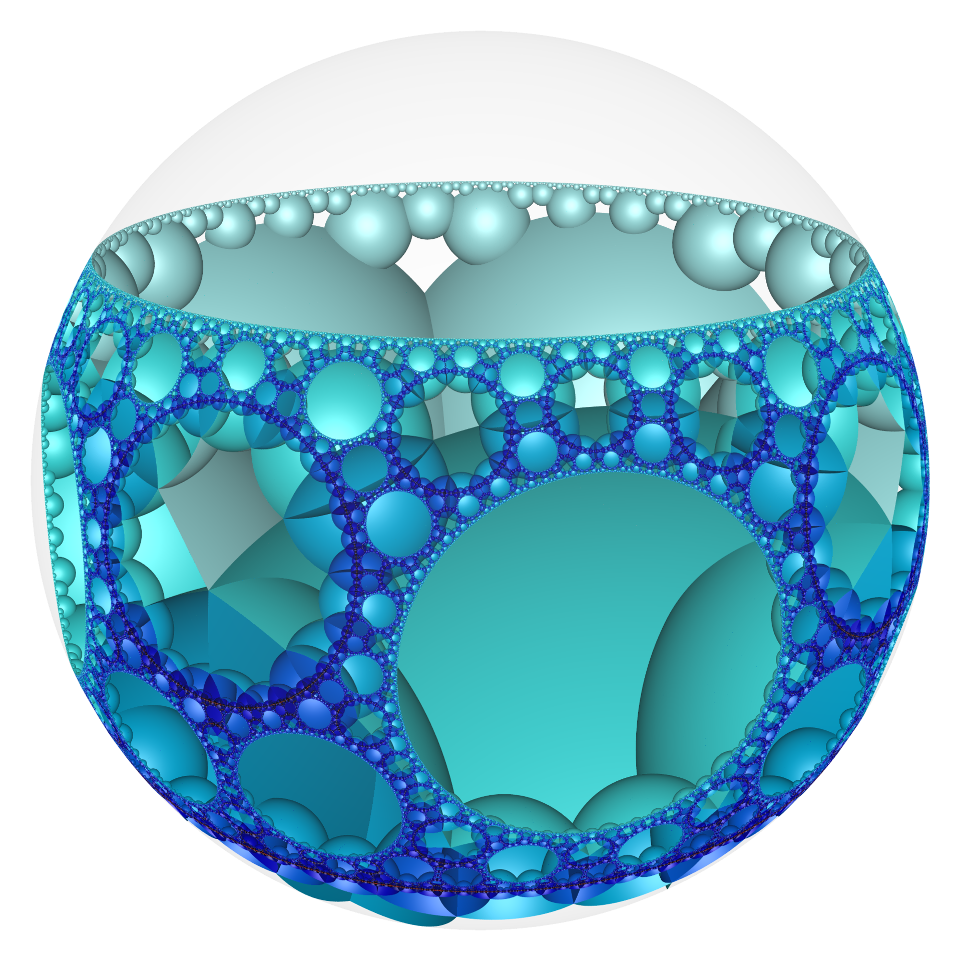 Order-5-5 Hexagonal Honeycomb